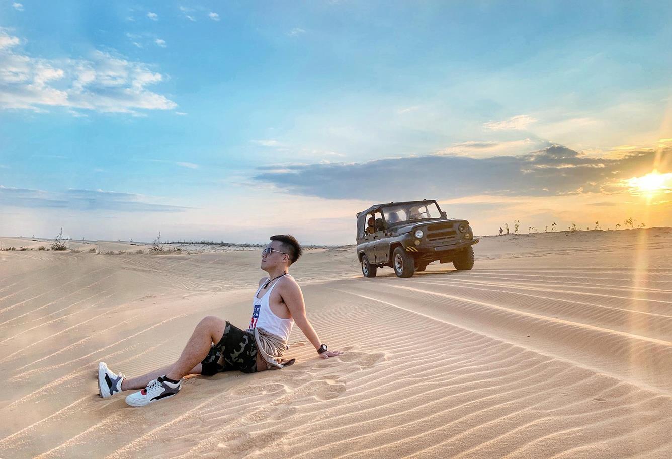 Đến Phan Thiết - Mũi Né check-in ở Đồi Cát Bay